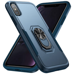 Pioneer Armor Heavy Duty PC + TPU Shockproof Case with Holder, For iPhone X / XS, For iPhone XR, For iPhone XS Max