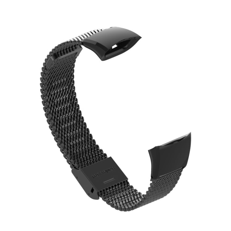 MIJOBS Milan Stainless Steel Metal Buckle Replacement Strap Watchband, For Honor Band 4 / 5