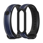 For Xiaomi Mi Band 5 / 6 / Blue+Black