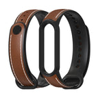 For Xiaomi Mi Band 5 / 6 / Brown+Black
