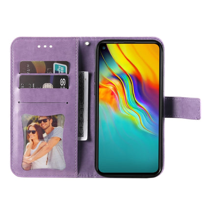7-petal Flowers Embossing Pattern Horizontal Flip PU Leather Case with Holder & Card Slots & Wallet & Photo Frame, For Infinix Hot 9 / Note 7 Lite, For Infinix Hot 9 Play, For Infinix Note 10, For Infinix Note 10 Pro NFC / Note 10 Pro