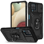 For Samsung Galaxy A12 / Black+Black