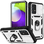 For Samsung Galaxy A52 / White+Black