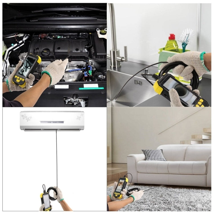 Y19 7.9mm Dual Lens Hand-held Hard-wire Endoscope with 4.3-inch IPS Color LCD Screen, 2m, 3.5m, 5m, 10m