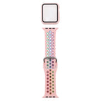 For Apple Watch Series 6 / 5 / 4 / Watch SE 44mm / Pink Colorful