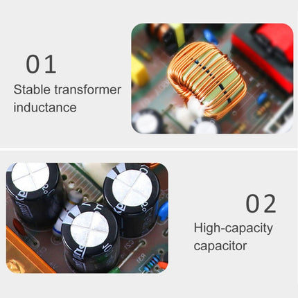 Light Bar Regulated Switching Power Supply LED Transformer, Size: 215 x 115 x 50mm, S-300-5 DC5V 60A 300W, S-350-5 DC5V 70A 350W, S-300-12 DC12V 25A 300W, S-360-12 DC12V 30A 360W, S-400-12 DC12V 33A 400W, S-480-12 DC12V 40A 480W, S-500-12 DC12V 41A 500...