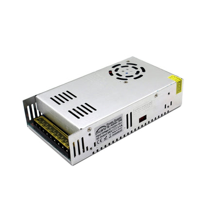 Light Bar Regulated Switching Power Supply LED Transformer, Size: 215 x 115 x 50mm, S-300-5 DC5V 60A 300W, S-350-5 DC5V 70A 350W, S-300-12 DC12V 25A 300W, S-360-12 DC12V 30A 360W, S-400-12 DC12V 33A 400W, S-480-12 DC12V 40A 480W, S-500-12 DC12V 41A 500...