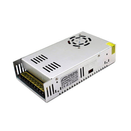 Light Bar Regulated Switching Power Supply LED Transformer, Size: 215 x 115 x 50mm, S-300-5 DC5V 60A 300W, S-350-5 DC5V 70A 350W, S-300-12 DC12V 25A 300W, S-360-12 DC12V 30A 360W, S-400-12 DC12V 33A 400W, S-480-12 DC12V 40A 480W, S-500-12 DC12V 41A 500...
