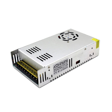 Light Bar Regulated Switching Power Supply LED Transformer, Size: 215 x 115 x 50mm, S-300-5 DC5V 60A 300W, S-350-5 DC5V 70A 350W, S-300-12 DC12V 25A 300W, S-360-12 DC12V 30A 360W, S-400-12 DC12V 33A 400W, S-480-12 DC12V 40A 480W, S-500-12 DC12V 41A 500...