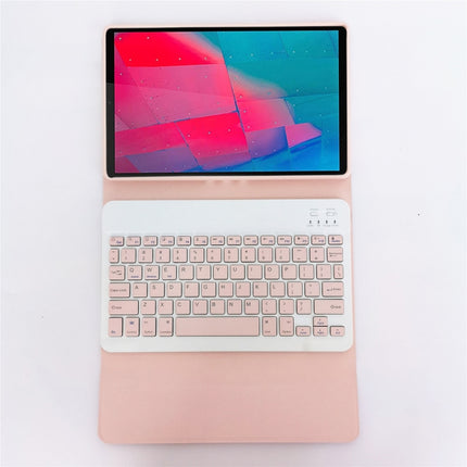 LX103 Solid Color Detachable Square Keycap Bluetooth Keyboard Leather Case with Stand, For Lenovo Smart Tab M10 HPD Plus TB-X606F 10.3 inch, For Lenovo Pad Tab P11 11 inch TB-J606F, For Lenovo Pad Tab P11 Pro 11.5 inch TB-J706F