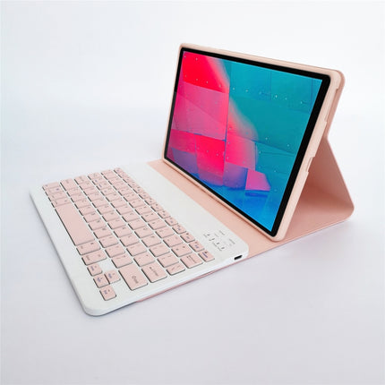 LX103 Solid Color Detachable Square Keycap Bluetooth Keyboard Leather Case with Stand, For Lenovo Smart Tab M10 HPD Plus TB-X606F 10.3 inch, For Lenovo Pad Tab P11 11 inch TB-J606F, For Lenovo Pad Tab P11 Pro 11.5 inch TB-J706F
