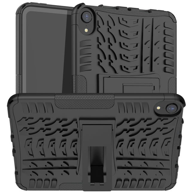 Tire Texture TPU + PC Shockproof Case with Holder