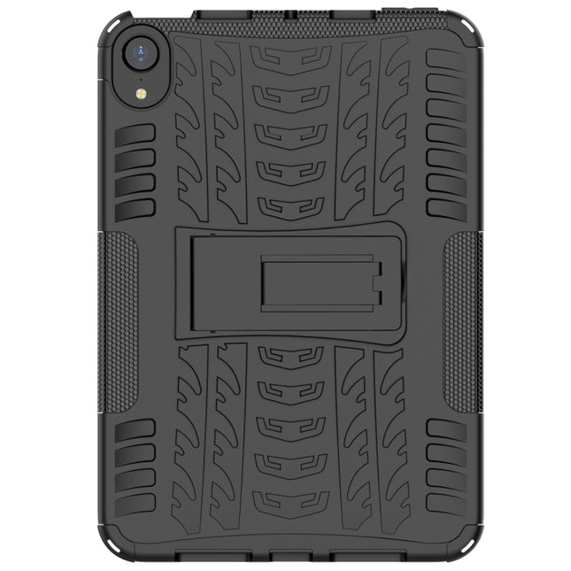 Tire Texture TPU + PC Shockproof Case with Holder