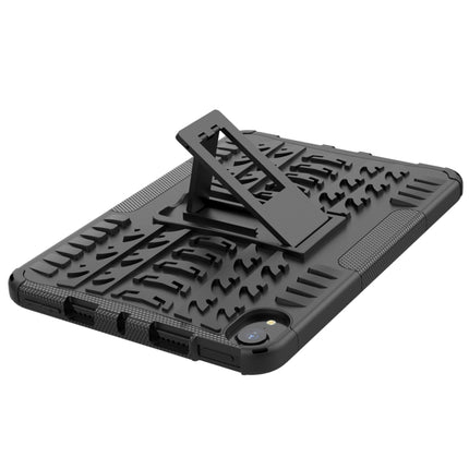 Funda a prueba de golpes de TPU + PC con textura de neumático y soporte, para iPad mini 6 / mini 2024, para Xiaomi Pad 5 / 5 Pro