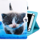 7 inch / Blue White cat