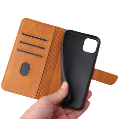 Funda de piel con tapa horizontal con hebilla y textura de becerro, con soporte, ranuras para tarjetas y billetera, para iPhone 11, para iPhone X/XS, para iPhone XS Max, para iPhone XR, para iPhone SE 2022/SE 2020 y 8 y 7