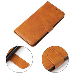 Funda de piel con tapa horizontal con hebilla y textura de becerro, con soporte, ranuras para tarjetas y billetera, para iPhone 11, para iPhone X/XS, para iPhone XS Max, para iPhone XR, para iPhone SE 2022/SE 2020 y 8 y 7