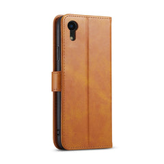 Horizontale Klapphülle aus Leder mit Schnalle und Kalbslederstruktur, mit Halterung, Kartenfächern und Geldbörse, für iPhone 8 Plus und 7 Plus, für iPhone 6 Plus und 6s Plus, für iPhone 6 und 6s
