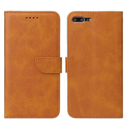 Calf Texture Buckle Horizontal Flip Leather Case with Holder & Card Slots & Wallet, For iPhone 8 Plus & 7 Plus, For iPhone 6 Plus & 6s Plus, For iPhone 6 & 6s