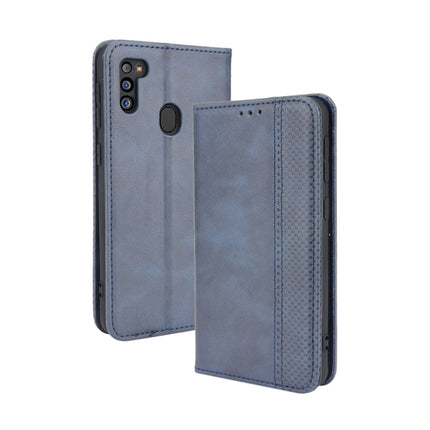 Magnetic Buckle Retro Pattern Horizontal Flip Leather Case with Holder & Card Slot & Wallet, For OPPO Realme GT Master, For Tecno Phantom X, For Google Pixel 5a 5G, For Samsung Galaxy M21 2021, For Samsung Galaxy Z Fold3 5G, For Sony Xperia 10 III