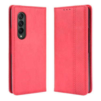 Magnetic Buckle Retro Pattern Horizontal Flip Leather Case with Holder & Card Slot & Wallet, For Samsung Galaxy Z Fold3 5G, For Sony Xperia 10 III, For Xiaomi Mi Mix 4, For Xiaomi Redmi 10, For UMIDIGI Bison Pro, For ZTE Axon 30 5G