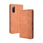 For Sony Xperia 10 III / Brown