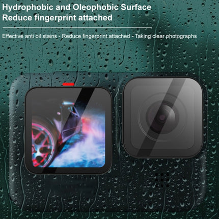 Película de vidrio templado para pantalla y lente de cámara IMAK 3 en 1 para GoPro HERO10 Black