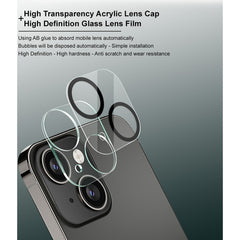 IMAK Integrated Rear Camera Lens Tempered Glass Film with Lens Cap, For iPhone 13 / 13 mini, For iPhone 13 Pro / 13 Pro Max