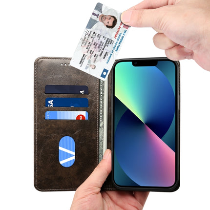 Baroque Simple Horizontal Flip Leather Case with Holder & Card Slots & Wallet, For iPhone 13 mini, For iPhone 13, For iPhone 13 Pro, For iPhone 13 Pro Max