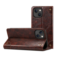 Baroque Simple Horizontal Flip Leather Case with Holder & Card Slots & Wallet, For iPhone 13 mini, For iPhone 13, For iPhone 13 Pro, For iPhone 13 Pro Max