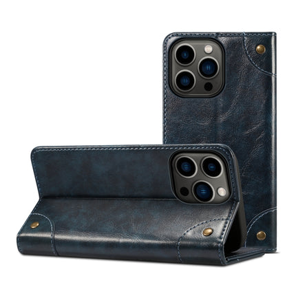 Funda de cuero con tapa horizontal barroca simple con soporte, ranuras para tarjetas y billetera, para iPhone 13 mini, para iPhone 13, para iPhone 13 Pro, para iPhone 13 Pro Max