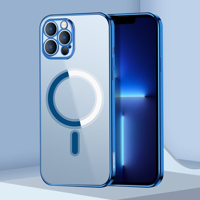 Estuche clásico a prueba de golpes con galvanoplastia Magsafe para iPhone 12 mini, iPhone 12, iPhone 12 Pro, iPhone 12 Pro Max