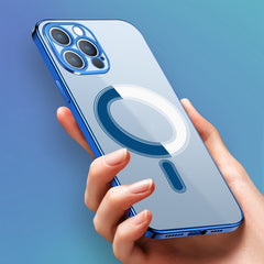 Classic Electroplating Shockproof Magsafe Case, For iPhone 12 Pro, For iPhone 12 Pro Max, For iPhone 11