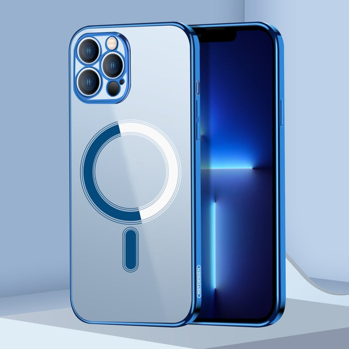 Estuche clásico a prueba de golpes con galvanoplastia Magsafe para iPhone 11, iPhone 11 Pro y iPhone 11 Pro Max