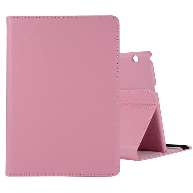 Litchi Texture Horizontal Flip 360 Degrees Rotation Leather Case with Holder, For Huawei MediaPad T3 10