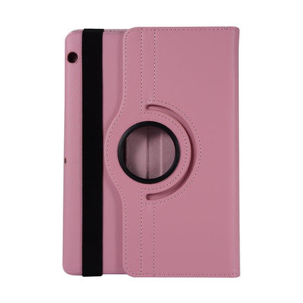 Litchi Texture Horizontal Flip 360 Degrees Rotation Leather Case with Holder, For Huawei MediaPad T3 10