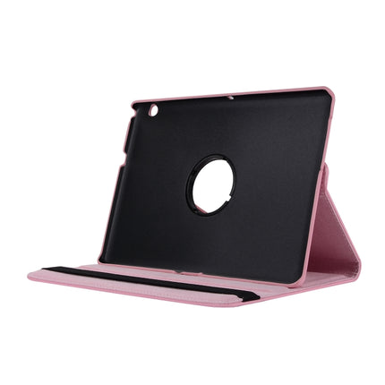 Litchi Texture Horizontal Flip 360 Degrees Rotation Leather Case with Holder, For Huawei MediaPad T3 10