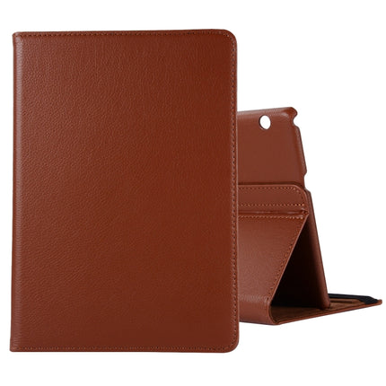 Litchi Texture Horizontal Flip 360 Degrees Rotation Leather Case with Holder, For Huawei MediaPad T3 10