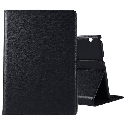 Litchi Texture Horizontal Flip 360 Degrees Rotation Leather Case with Holder, For Huawei MediaPad T3 10