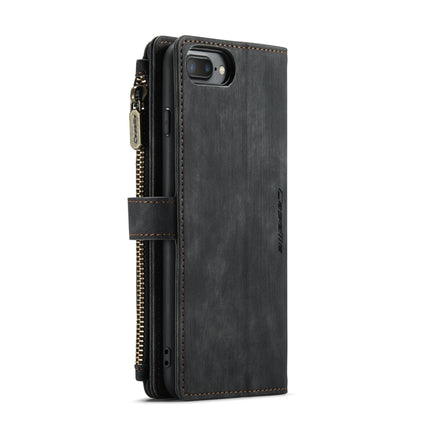 CaseMe-C30 PU + TPU Multifunctional Horizontal Flip Leather Case with Holder & Card Slot & Wallet & Zipper Pocket