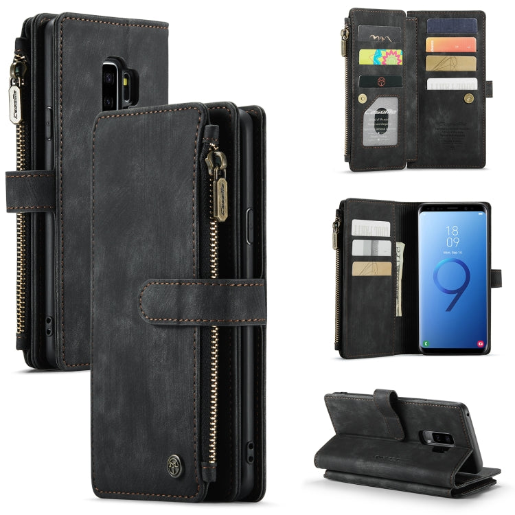 CaseMe-C30 PU + TPU Multifunctional Horizontal Flip Leather Case with Holder & Card Slot & Wallet & Zipper Pocket