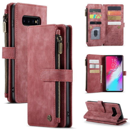 CaseMe-C30 PU + TPU Multifunctional Horizontal Flip Leather Case with Holder & Card Slot & Wallet & Zipper Pocket