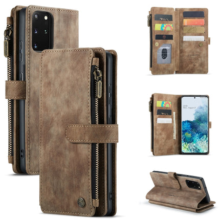 CaseMe-C30 PU + TPU Multifunctional Horizontal Flip Leather Case with Holder & Card Slot & Wallet & Zipper Pocket