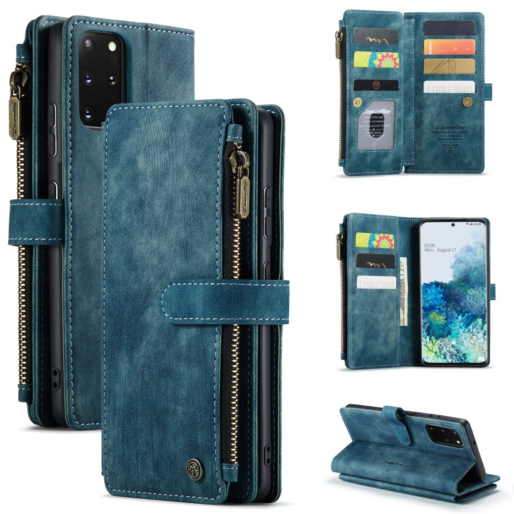 CaseMe-C30 PU + TPU Multifunctional Horizontal Flip Leather Case with Holder & Card Slot & Wallet & Zipper Pocket, For Samsung Galaxy S10+, For Samsung Galaxy S20 5G, For Samsung Galaxy S20+ 5G, For Samsung Galaxy S20 Ultra 5G, For Samsung Galaxy S20 F...