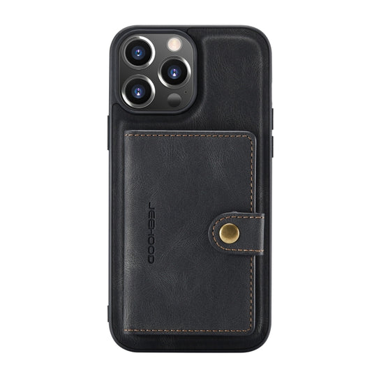 JEEHOOD - Funda protectora magnética desmontable retro con ranura para billetera, tarjeta y soporte, para iPhone 13 mini, iPhone 13, iPhone 13 Pro, iPhone 13 Pro Max