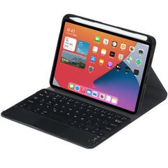 HK006C Detachable Bluetooth Keyboard Leather Case with Touchpad & Holder for iPad mini 6