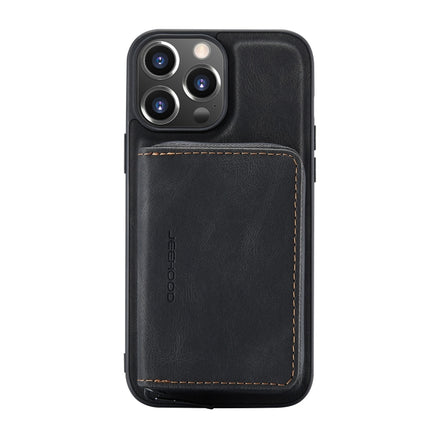 JEEHOOD Magnetic Zipper Horizontal Flip Leather Case with Holder & Card Slot & Wallet, For iPhone 13 mini, For iPhone 13, For iPhone 13 Pro, For iPhone 13 Pro Max
