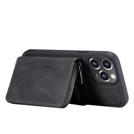 JEEHOOD Magnetic Zipper Horizontal Flip Leather Case with Holder & Card Slot & Wallet, For iPhone 13 mini, For iPhone 13, For iPhone 13 Pro, For iPhone 13 Pro Max