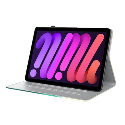 Watercolor Pattern Skin Feel Magnetic Horizontal Flip PU Leather Case with Holder & Card Slots & Photo Frame & Sleep / Wake-up Function, For iPad mini 2024 / mini 6, For iPad Pro 12.9 2022 / 2021 / 2020, For iPad mini 5 / 4 / 3 / 2 / 1                 ...
