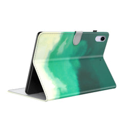 Watercolor Pattern Skin Feel Magnetic Horizontal Flip PU Leather Case with Holder & Card Slots & Photo Frame & Sleep / Wake-up Function, For iPad mini 2024 / mini 6, For iPad Pro 12.9 2022 / 2021 / 2020, For iPad Pro 11 2022 / 2021&2018 / Air 4 (2020)